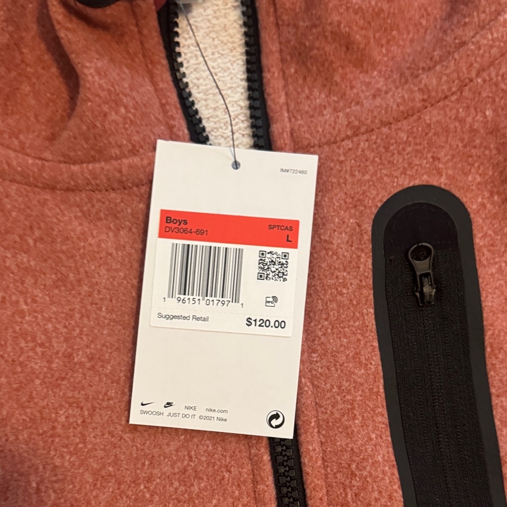 Nike Rust Tracksuit with Logo - Picture 3 of 7